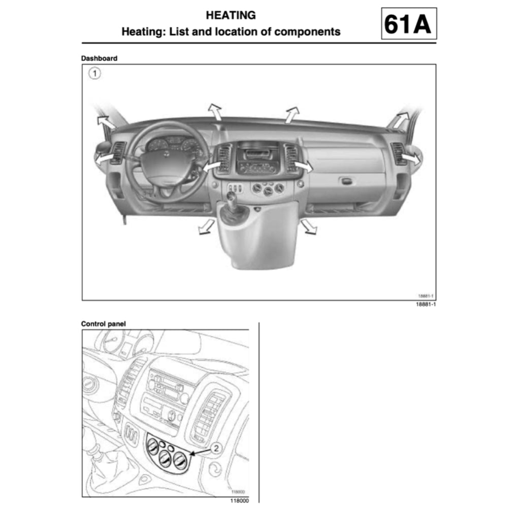 Renault TRAFIC 2 2002-2015 Full Manual Set – Repair & Maintenance Manual - page 8