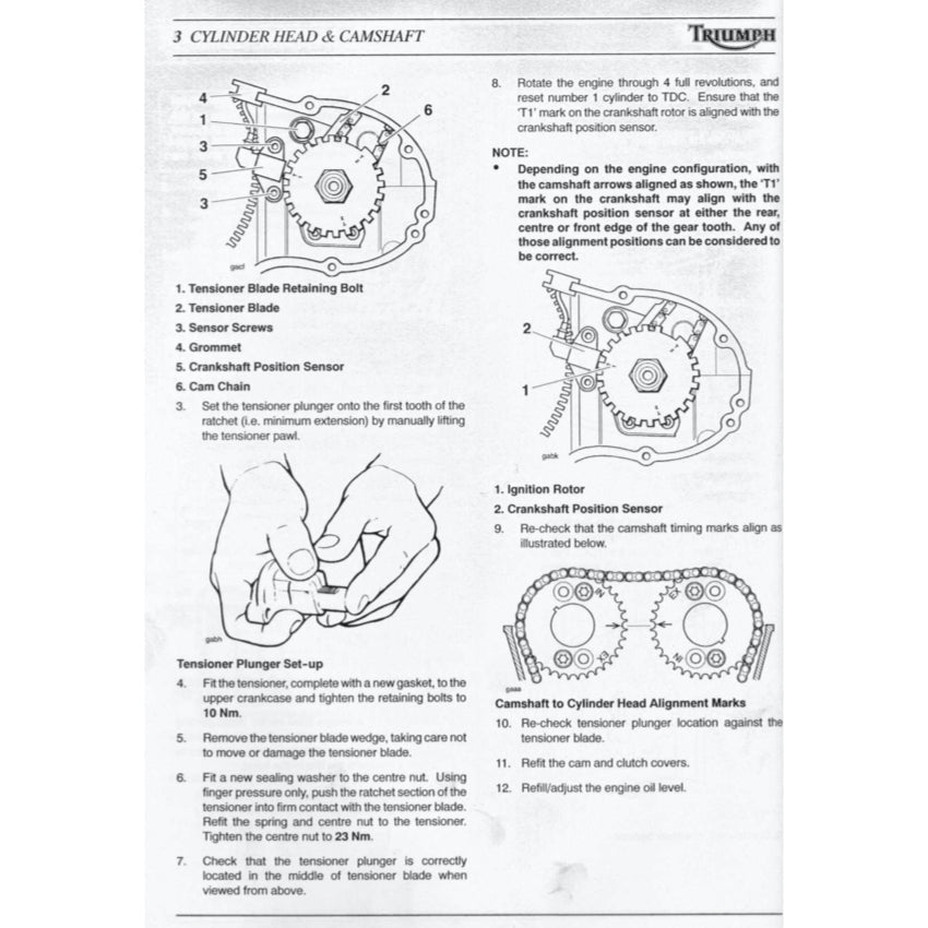 Triumph SPRINT ST / RS 1999-2004 Full Manual Set – Repair & Maintenance Manual and User Handbook - page 6