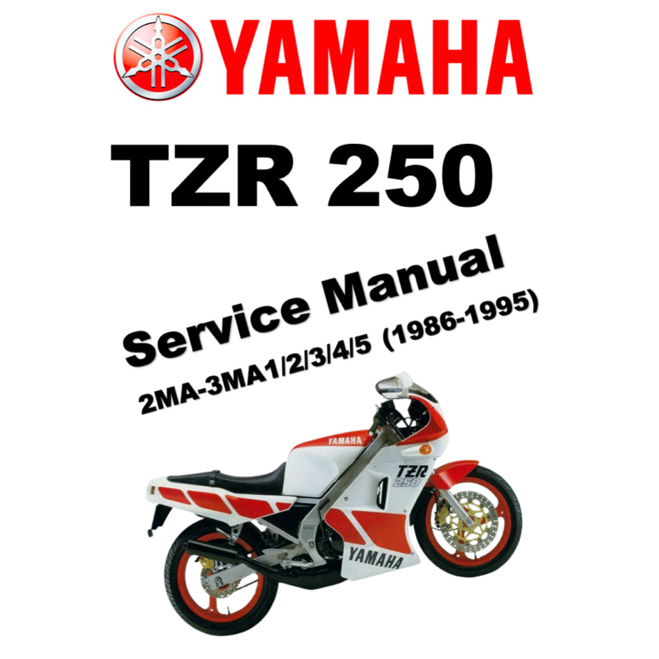 Yamaha TRZ250 2MA 3MA 1986-1995 Full Manual Set – Repair & Maintenance Manual and Spare Parts Catalog andUser Handbook ENGLISH/JAPANESE - page 2