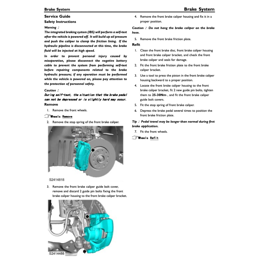 MG3  Hybrid+ 2024+ Full Manual Set – Repair & Maintenance Manual - page 8