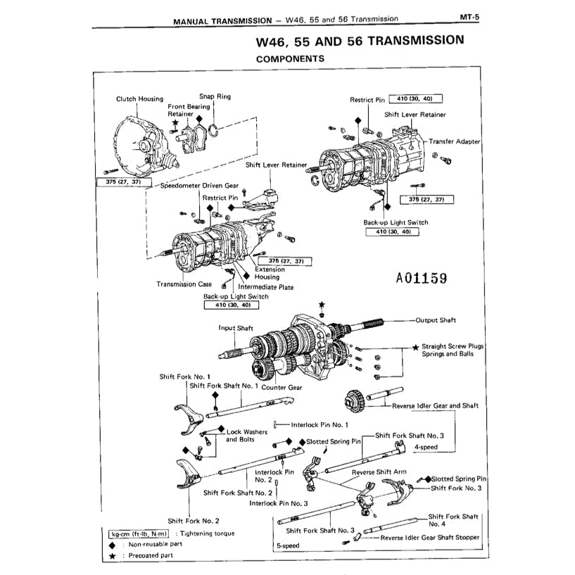 Toyota 4RUNNER N60 1984-1989 Full Manual Set – Repair & Maintenance Manual - page 5