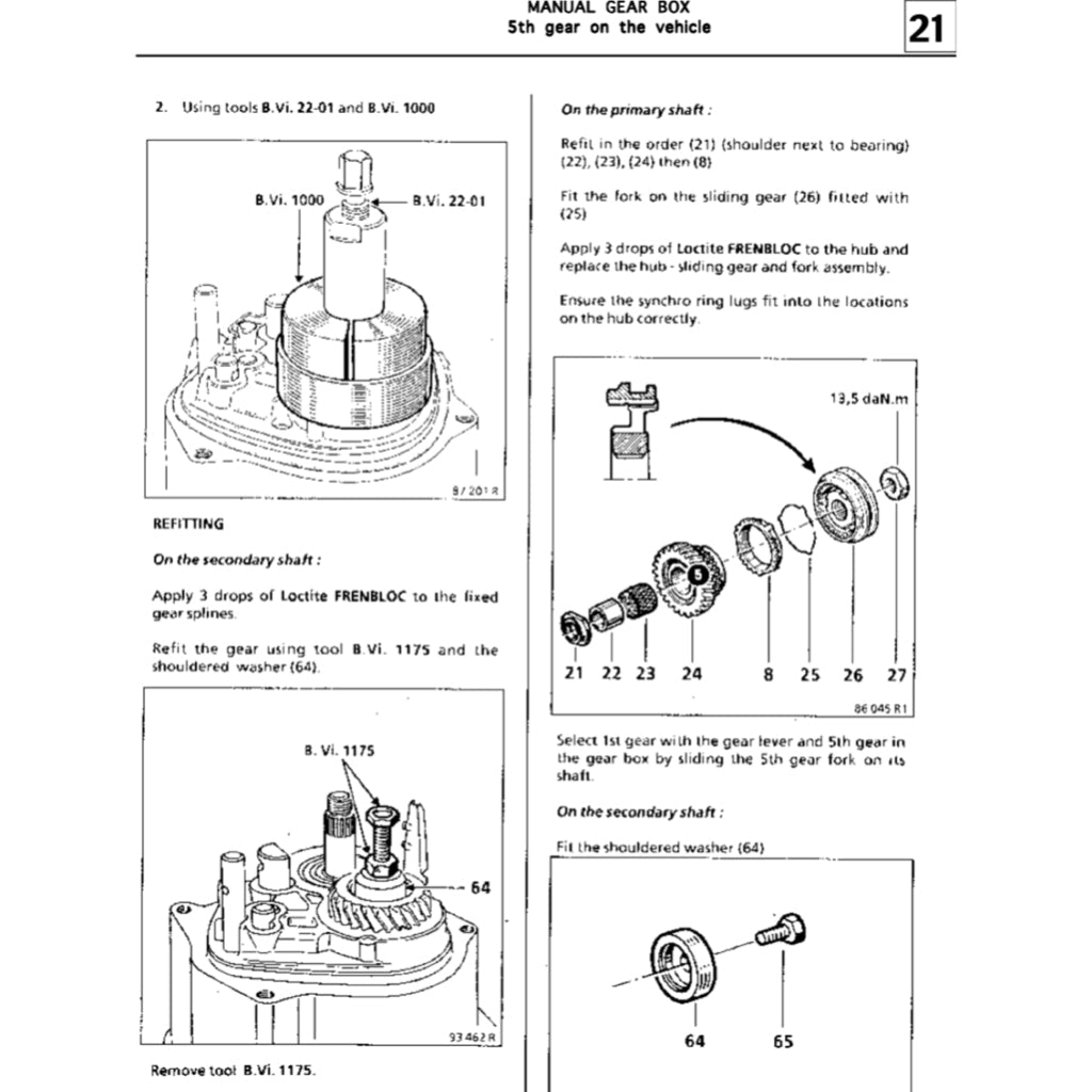 Renault TWINGO 1 1993-2007 Full Manual Set – Repair & Maintenance Manual - page 6