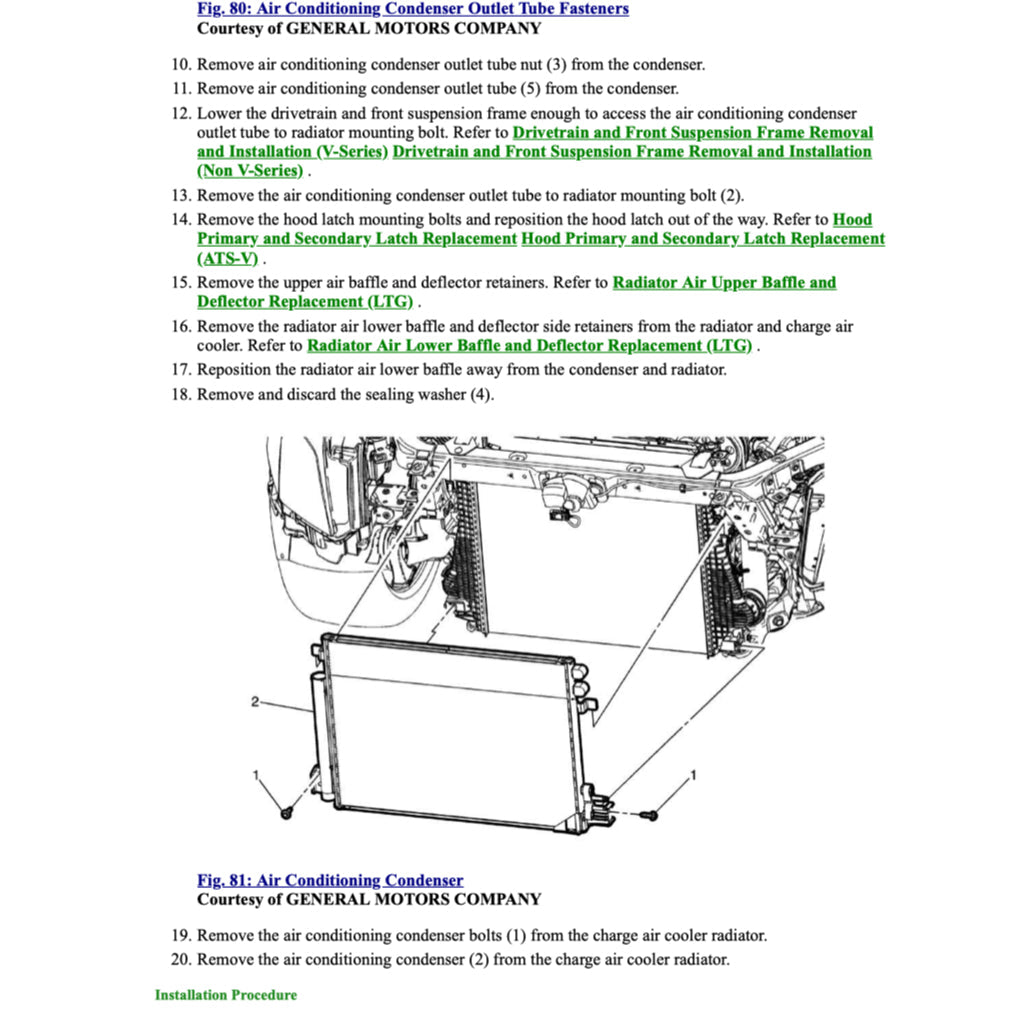 Cadillac ATS ATSV 2013-2019 Full Manual Set – Repair & Maintenance Manual - page 7