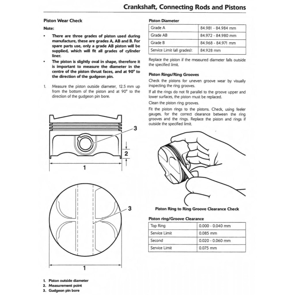 Triumph TIGER EXPLORER 1200 / XC 2012-2015 Full Manual Set – Repair & Maintenance Manual and User Handbook - page 6