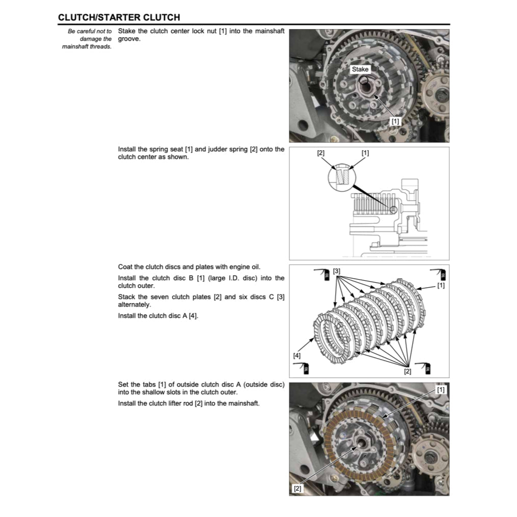 Honda VFR800X CROSSRUNNER 2014+ Full Manual Set – Repair & Maintenance Manual and Spare Parts Catalog - page 6