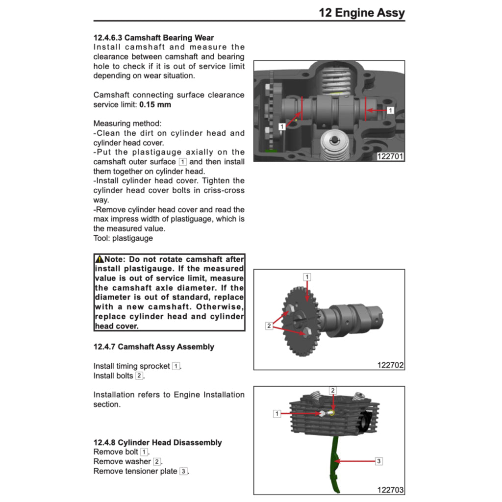 CFMoto PAPIO II CF125-3 2019-2023 Full Manual Set – Repair & Maintenance Manual and User Handbook - page 6