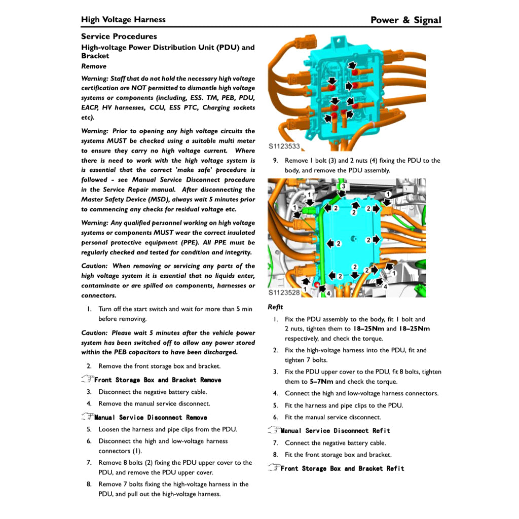 MG5 EV EP22 2020-2025 Full Manual Set – Repair & Maintenance Manual - page 3