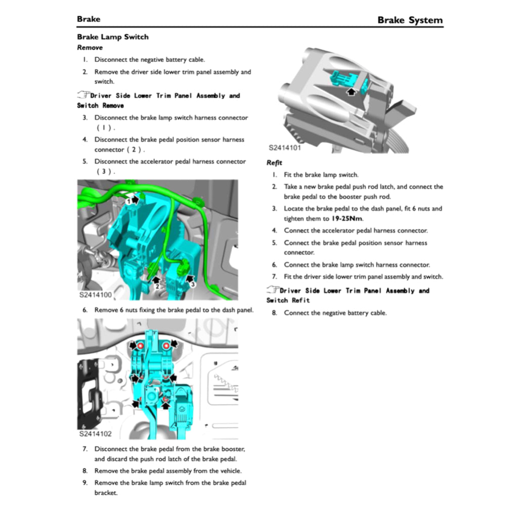 MG5 EV EP22 2020-2025 Full Manual Set – Repair & Maintenance Manual - page 5