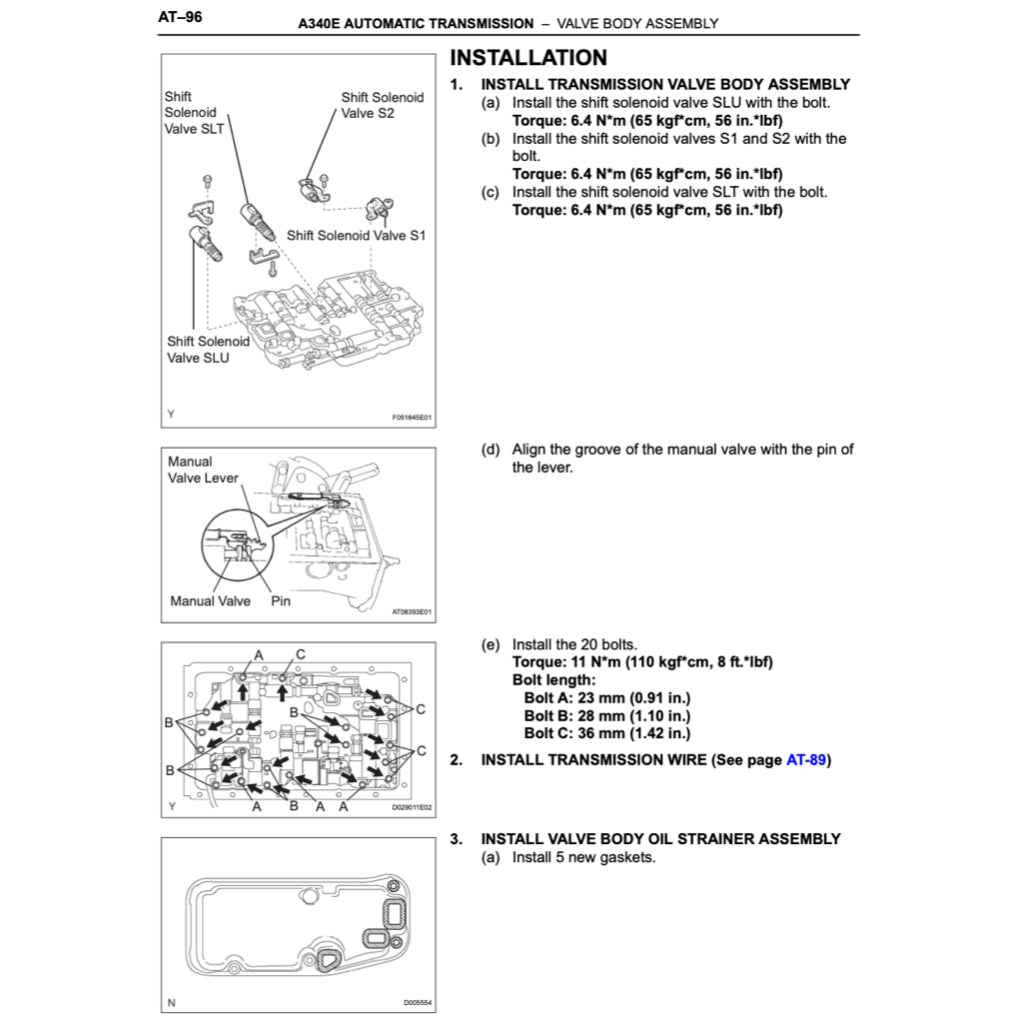 Toyota TACOMA N220-N270 2004-2015 Full Manual Set – Repair & Maintenance Manual - page 5