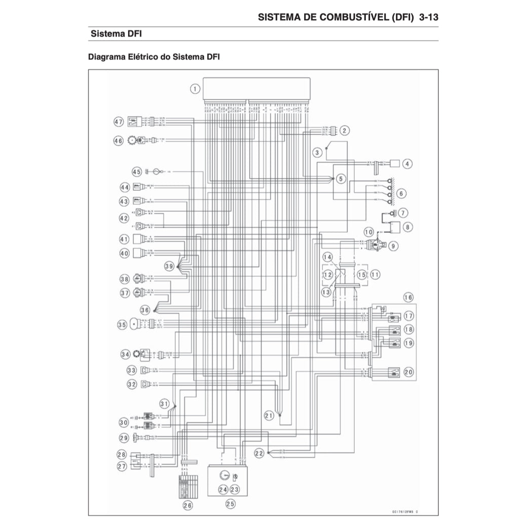 Manual DE SERVIÇO Kawasaki Z300 2015-2019 Full Manual Set – and CATÁLOGO DE PEÇAS and Manual DO PROPRIETÁRIO - page 9