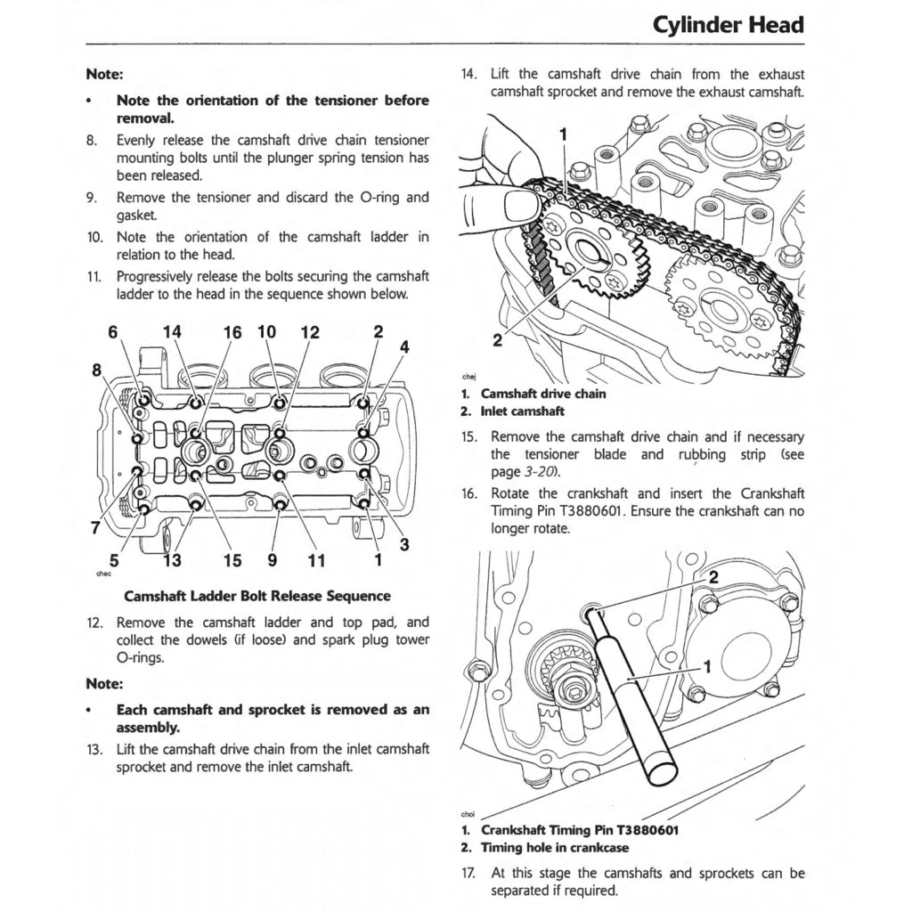 Triumph TIGER EXPLORER 1200 / XC 2012-2015 Full Manual Set – Repair & Maintenance Manual and User Handbook - page 3