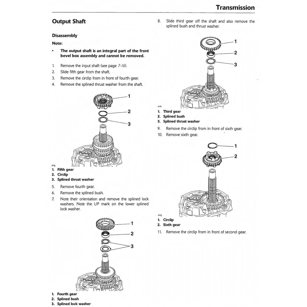 Triumph TIGER EXPLORER 1200 / XC 2012-2015 Full Manual Set – Repair & Maintenance Manual and User Handbook - page 7