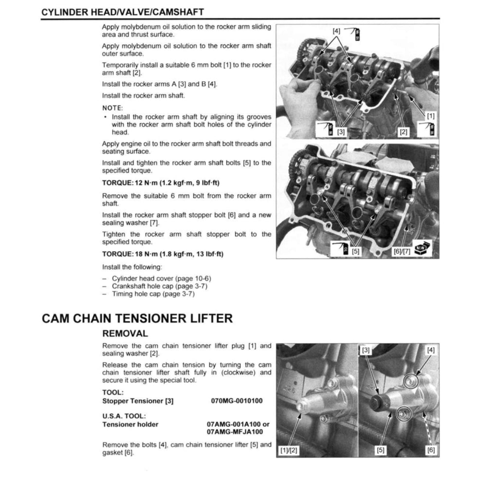 Honda REBEL CMX1100 2021+ Full Manual Set – Repair & Maintenance Manual and User Handbook - page 5