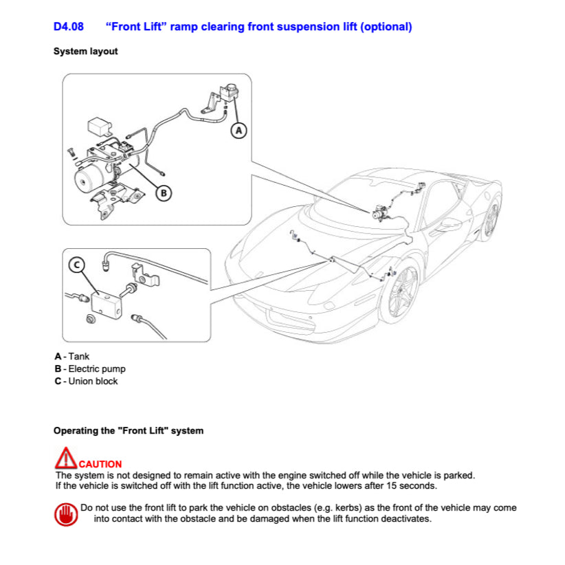 Ferrari 458 ITALIA F142 2009-2015 Full Manual Set – Repair & Maintenance Manual - page 8