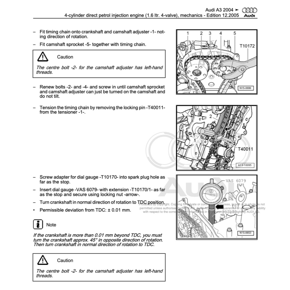 Audi A3 8P 2003-2012 Full Manual Set – Repair & Maintenance Manual - page 5