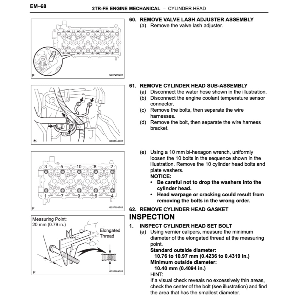 Toyota TACOMA N220-N270 2004-2015 Full Manual Set – Repair & Maintenance Manual - page 4