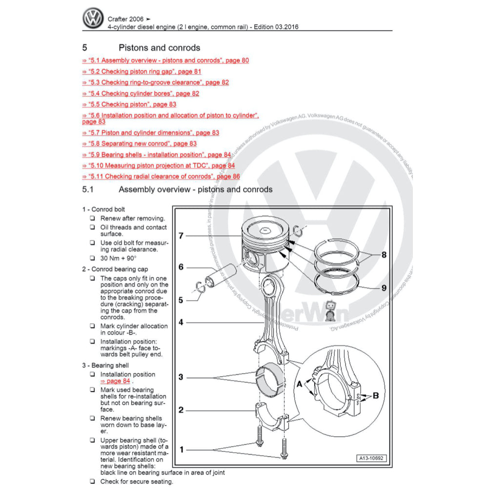 VW CRAFTER 2E/2F 2006-2017 Full Manual Set – Repair & Maintenance Manual - page 3