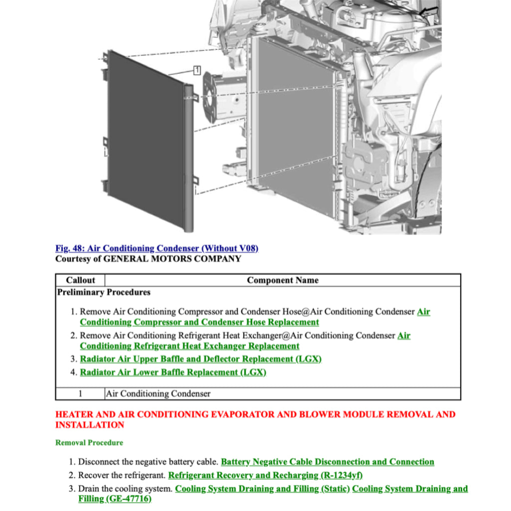Cadillac XT5 2016+ Full Manual Set – Repair & Maintenance Manual - page 9