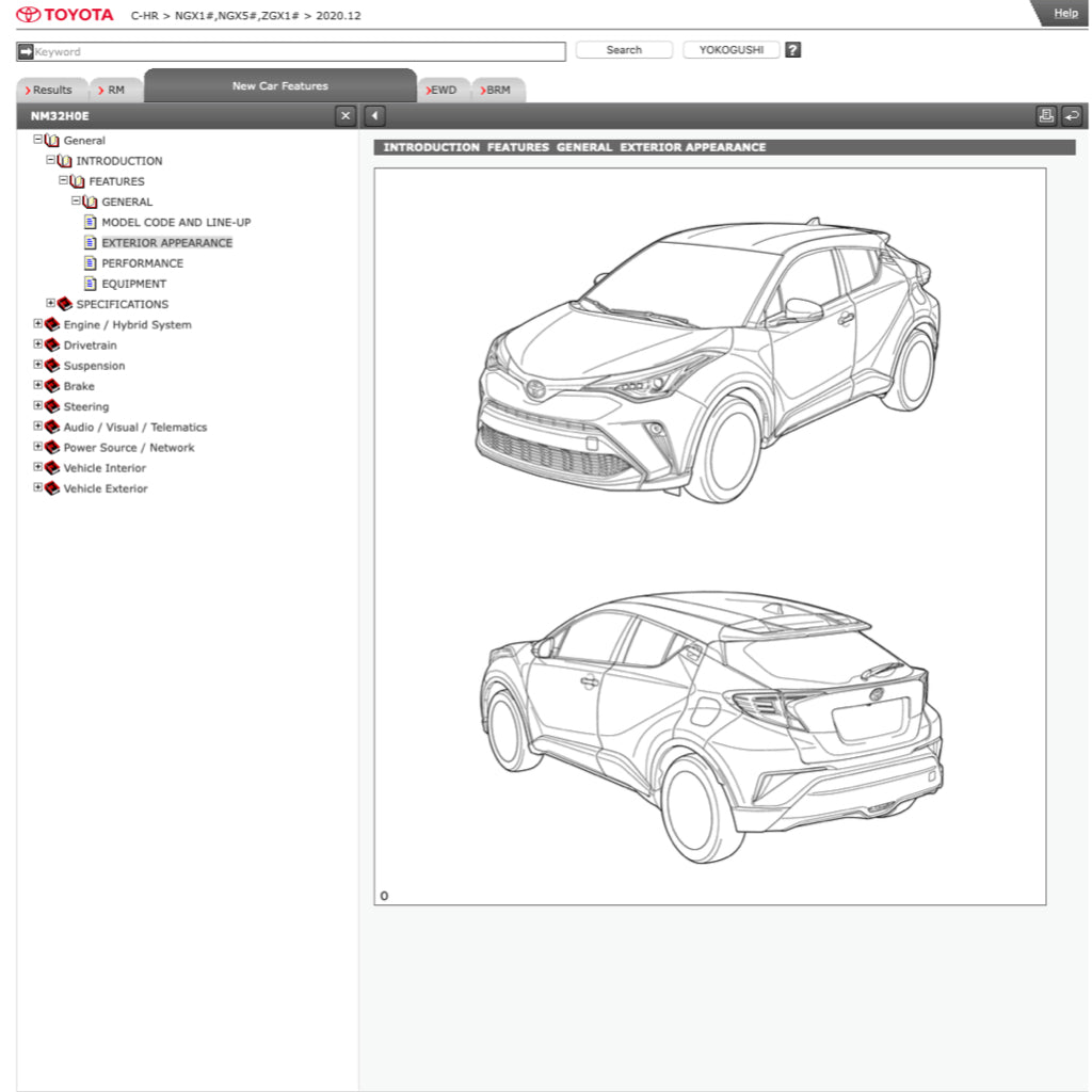 Toyota C-HR CHR 2017-2023 Full Manual Set – Online Repair & Maintenance Manual - page 5