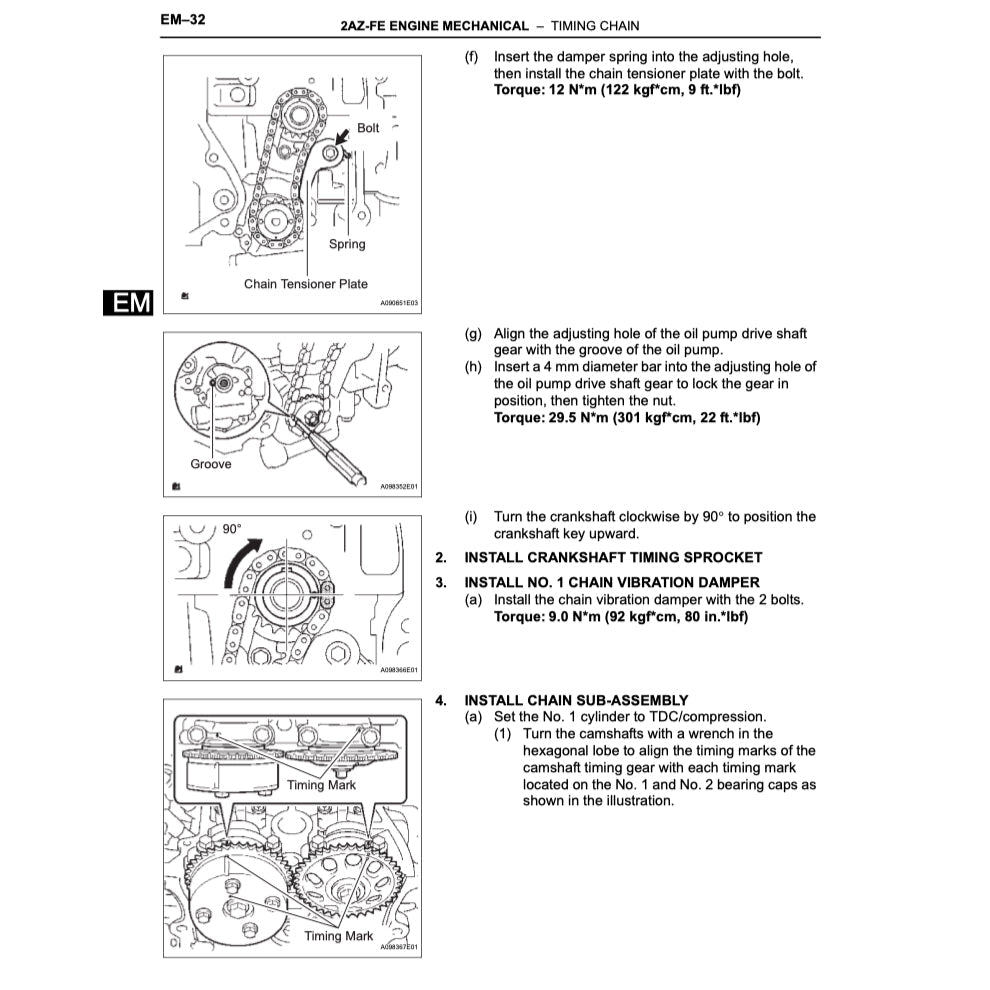 Toyota Scion TC ANT10 2004-2010 Full Manual Set – Repair & Maintenance Manual - page 4