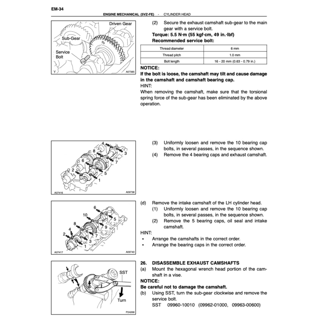 Toyota 4RUNNER N180 1996-2002 Full Manual Set – Repair & Maintenance Manual - page 3