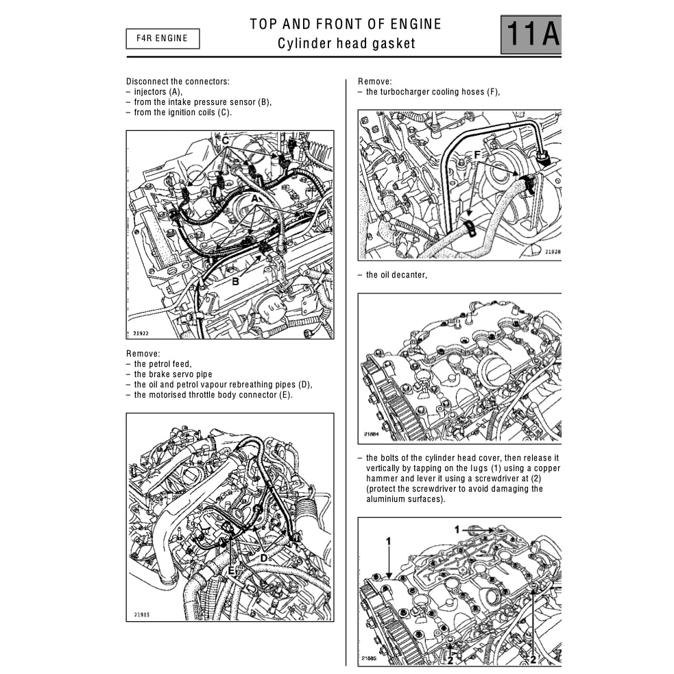 RENAUT VEL SATIS VELSATIS 2001-2009 Full Manual Set – Repair & Maintenance Manual - page 6
