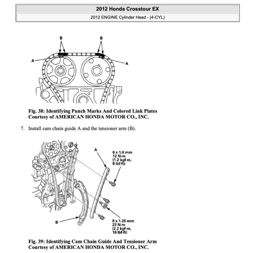 Honda CROSSTOUR TF1/2 2010-2015 Full Manual Set – Repair & Maintenance Manual - page 3