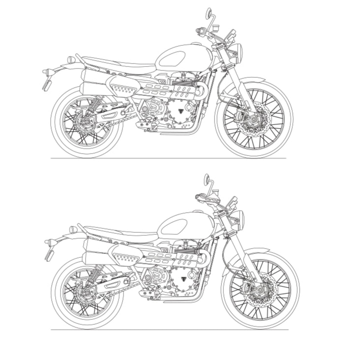 Triumph SCRAMBLER 1200XC 2021+ Full Manual Set – Service Manual and User Handbook - page 7
