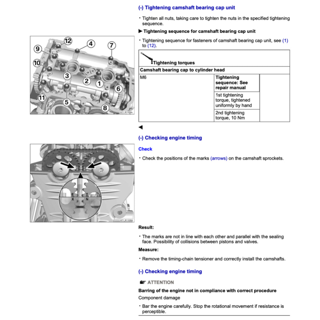 BMW F650 GS K72 2008-2012 Full Manual Set – Repair & Maintenance Manual and RIDER'S Manual - page 6
