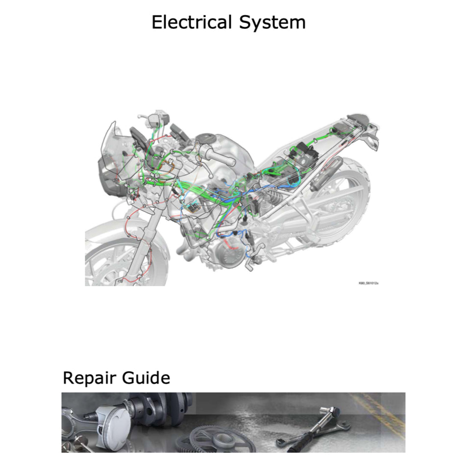 BMW F750GS K80 2018-2023 Full Manual Set – Repair & Maintenance Manual and RIDER'S Manual - page 9