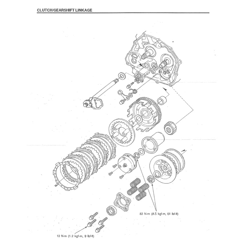 Honda PHANTOM TA200 2002-2010 Full Manual Set – Repair & Maintenance Manual and Owner' Manual - page 8