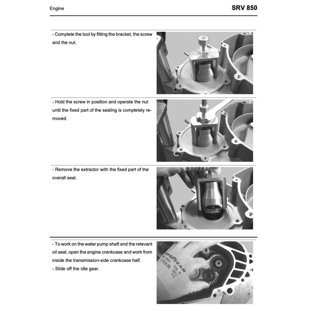 Aprilia SRV850 2012-2016 Full Manual Set – Repair & Maintenance Manual and Spare Parts Catalog - page 8