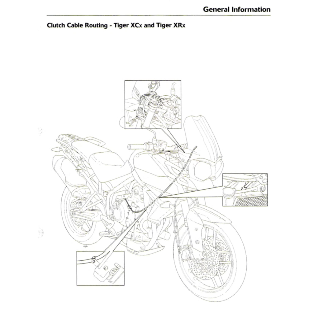 Triumph TIGER 800XC/XCX/XRX 2015-2018 Full Manual Set – Repair & Maintenance Manual and User Handbook - page 5
