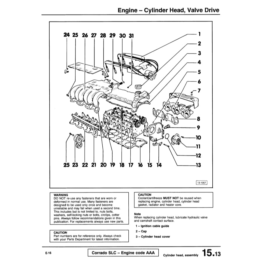 VW CORRADO G60/VR6/SLC 1988-1995 Full Manual Set – Repair & Maintenance Manual - page 6