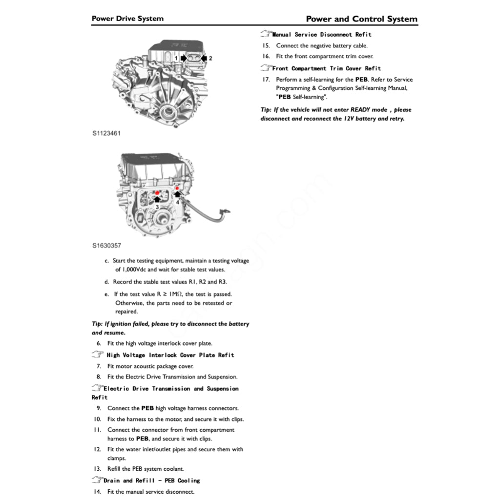 MG5 EV EP22 2020-2025 Full Manual Set – Repair & Maintenance Manual - page 2