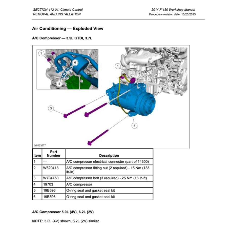 Ford F150 F-150 P415 2009-2014 Full Manual Set – Repair & Maintenance Manual - page 9