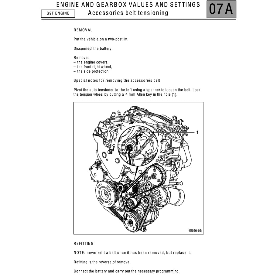 RENAUT VEL SATIS VELSATIS 2001-2009 Full Manual Set – Repair & Maintenance Manual - page 5