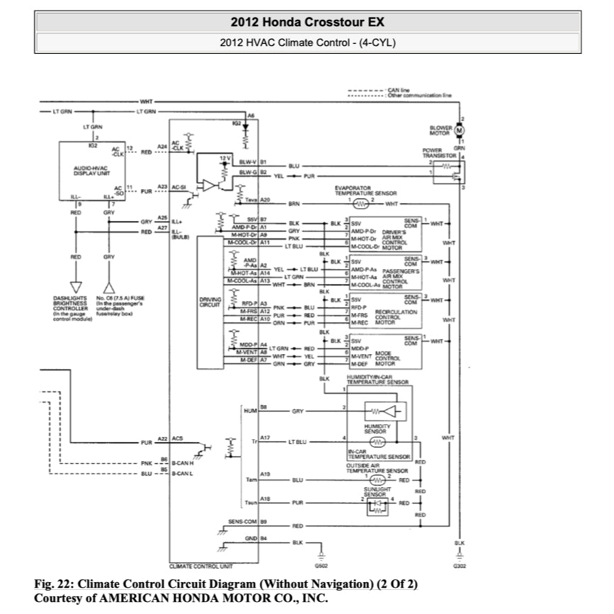 Honda CROSSTOUR TF1/2 2010-2015 Full Manual Set – Repair & Maintenance Manual - page 9