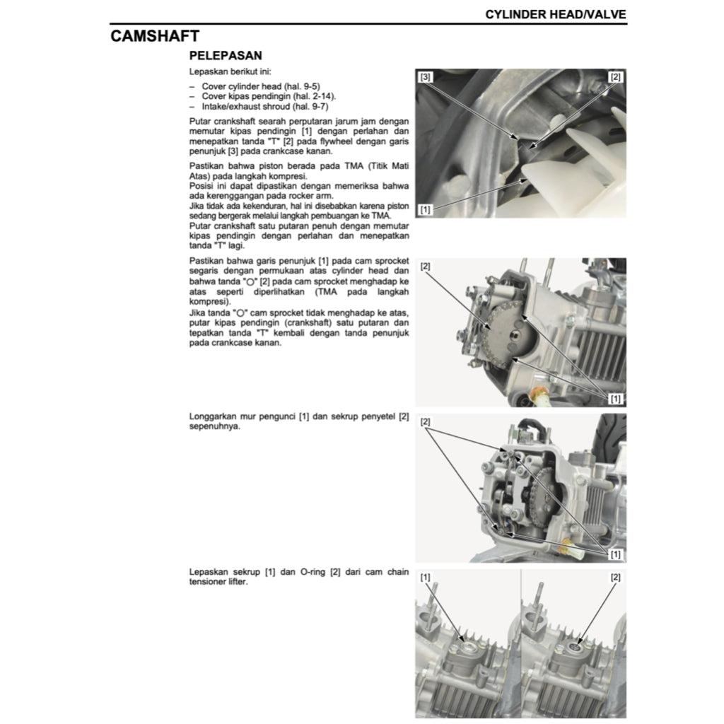 Honda BEAT 110 PGM-FI 2012-2020 Full Manual Set – Repair & Maintenance Manual and Spare Parts Catalog and User Handbook - BAHASA INDONESIA - page 7