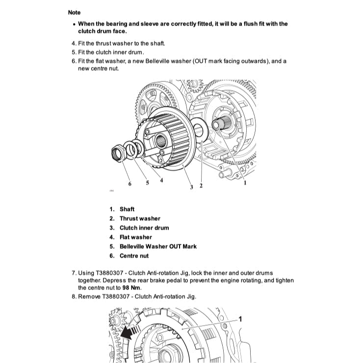 Triumph SCRAMBLER 1200XC 2021+ Full Manual Set – Service Manual and User Handbook - page 8