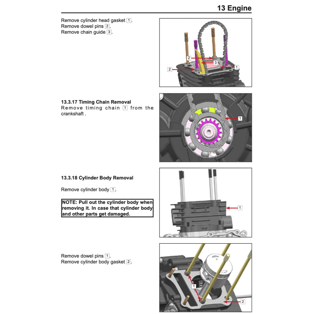 CFMoto PAPIO XO-2 TRAIL 2024+ Full Manual Set – Repair & Maintenance Manual and User Handbook - page 4