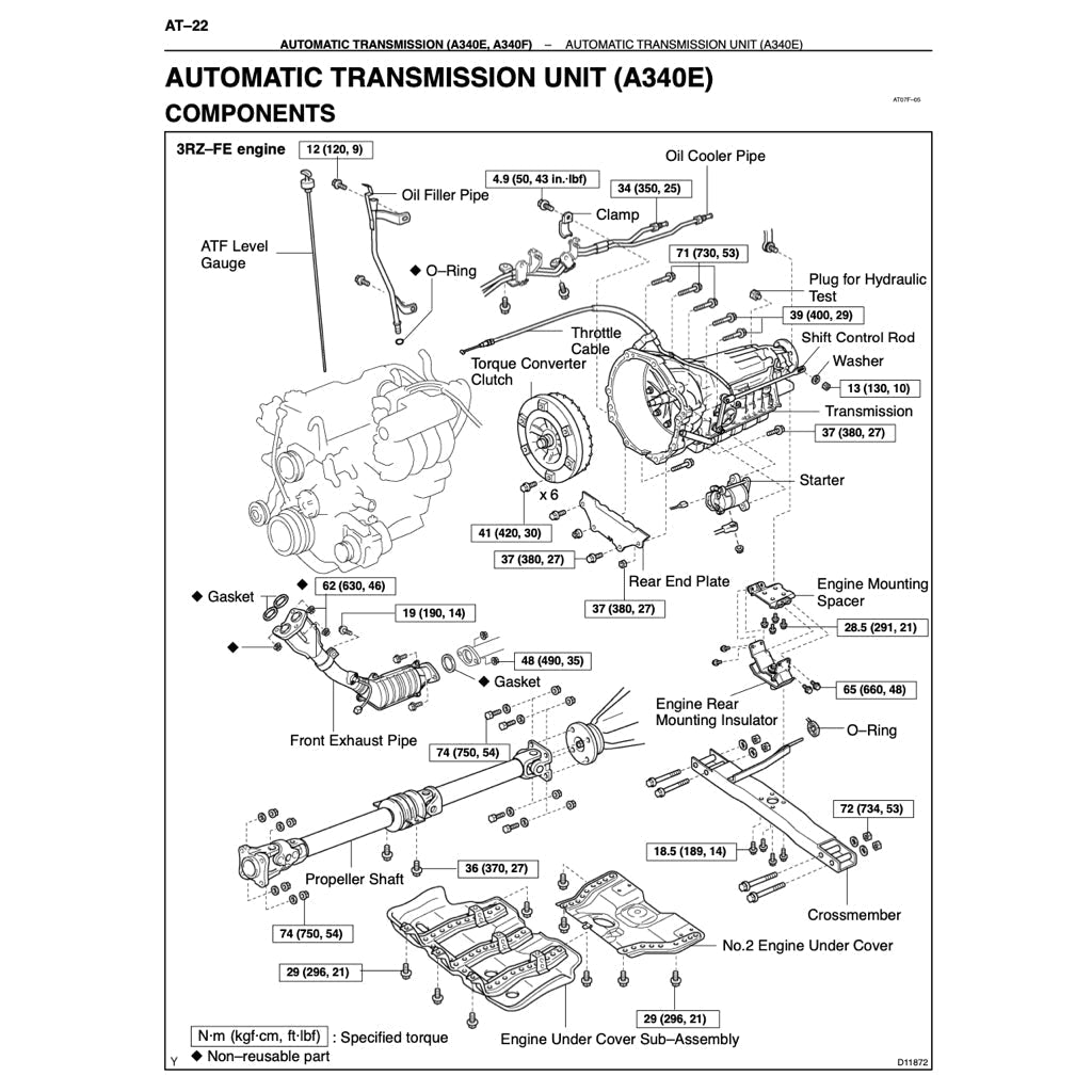 Toyota TACOMA N140-N190 1995-2004 Full Manual Set – Repair & Maintenance Manual - page 6