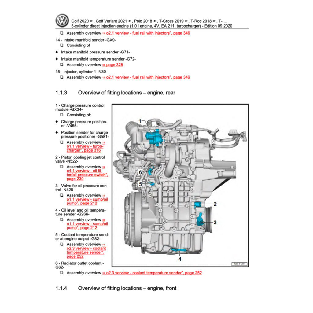 VW T-ROC A11 2017+ Full Manual Set – Repair & Maintenance Manual - page 2
