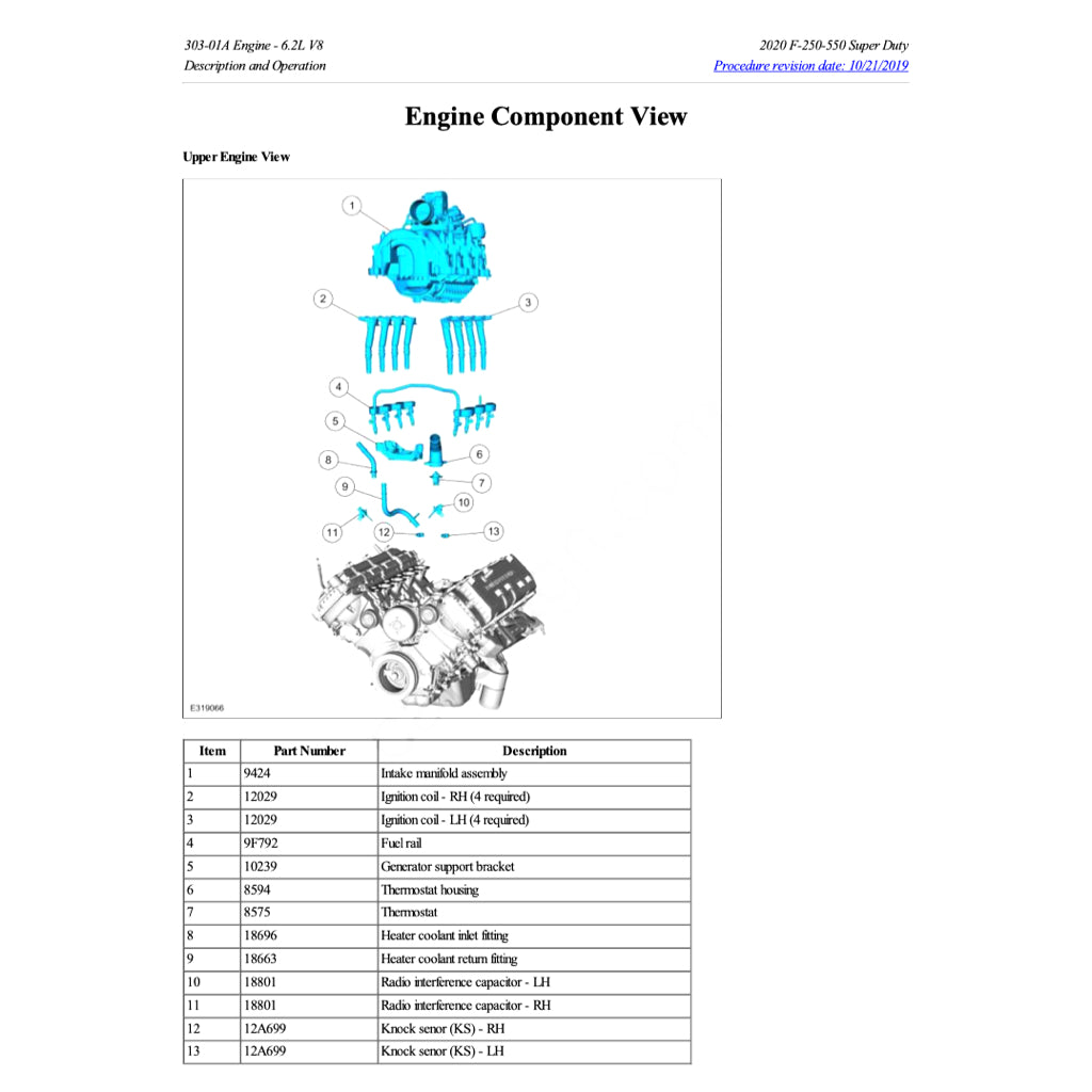 Ford F-250 F-350 SUPERDUTY P558 2017-2022 Full Manual Set – Repair & Maintenance Manual - page 3