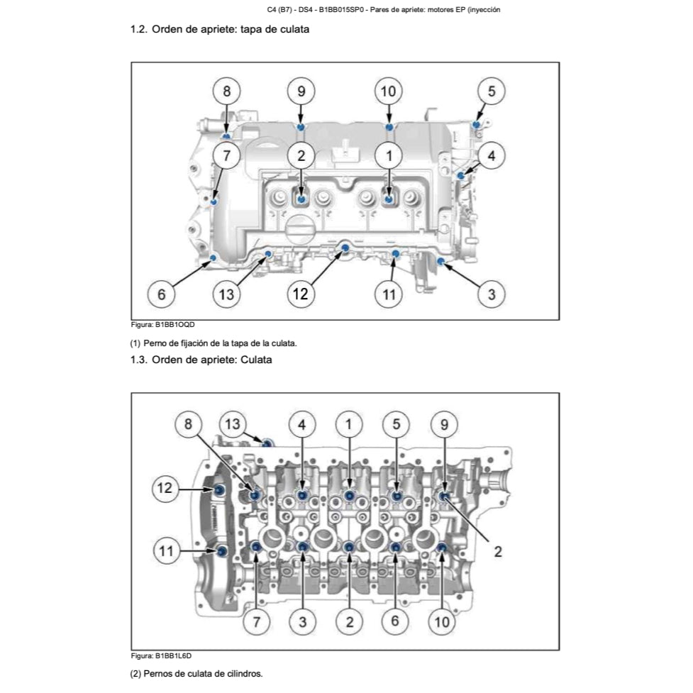 Citroen C4 DS4 B7 2010-2018 Full Manual Set – Manual DE TALLER - page 5