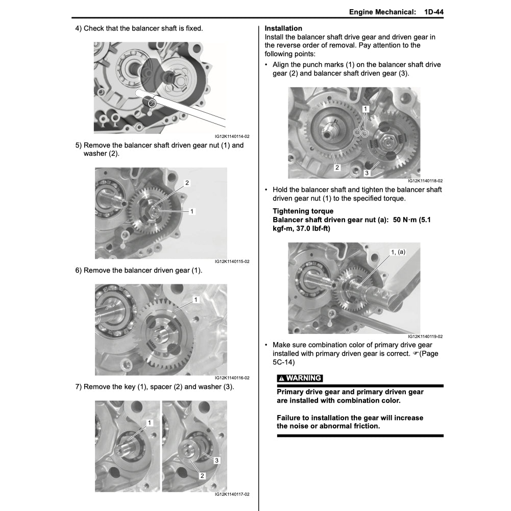 Suzuki GSX-R125 2020-2023 Full Manual Set – Repair & Maintenance Manual and User Handbook - page 7