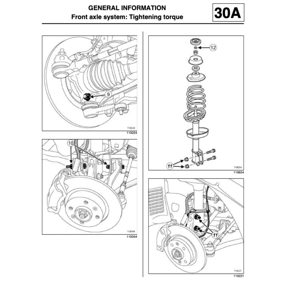 Renault TWINGO 2 2007-2014 Full Manual Set – Repair & Maintenance Manual - page 7