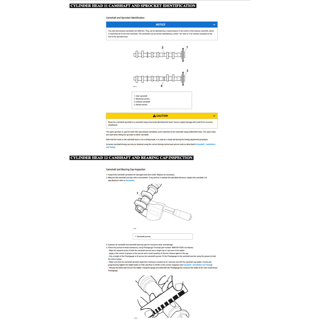 Triumph STREET TRIPLE 765 MOTO2 2023+ Full Manual Set – Repair & Maintenance Manual and User Handbook - page 5