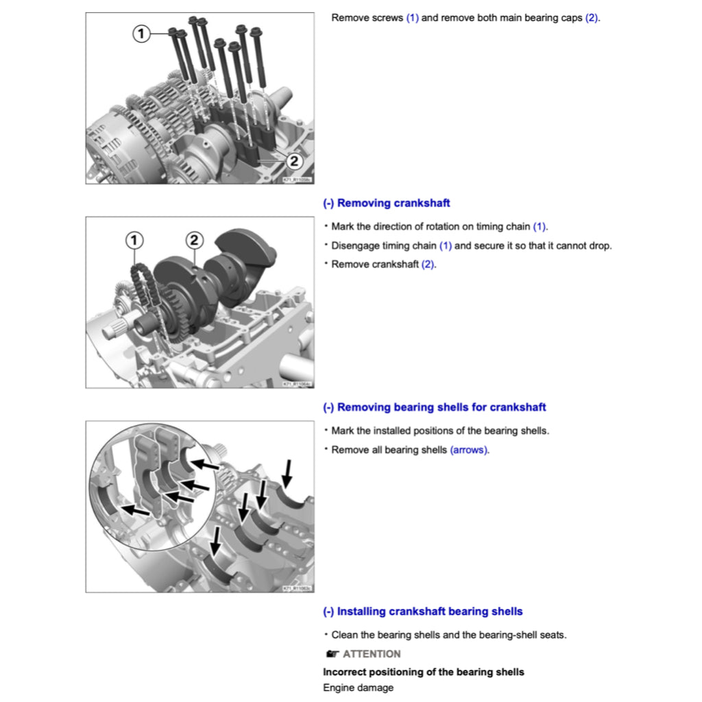BMW F650 GS K72 2008-2012 Full Manual Set – Repair & Maintenance Manual and RIDER'S Manual - page 7
