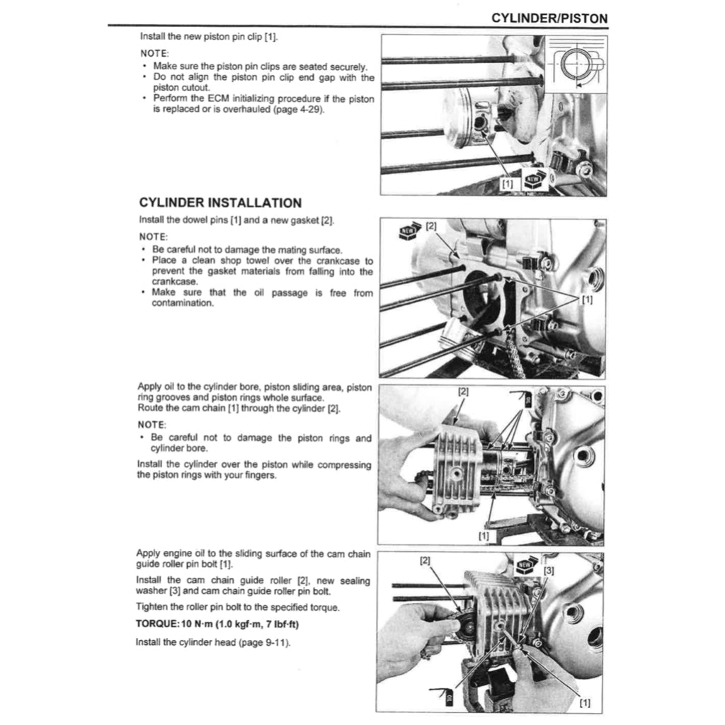 Honda MONKEY Z125 2019+ Full Manual Set – Repair & Maintenance Manual and Spare Parts Catalog and User Handbook - page 7